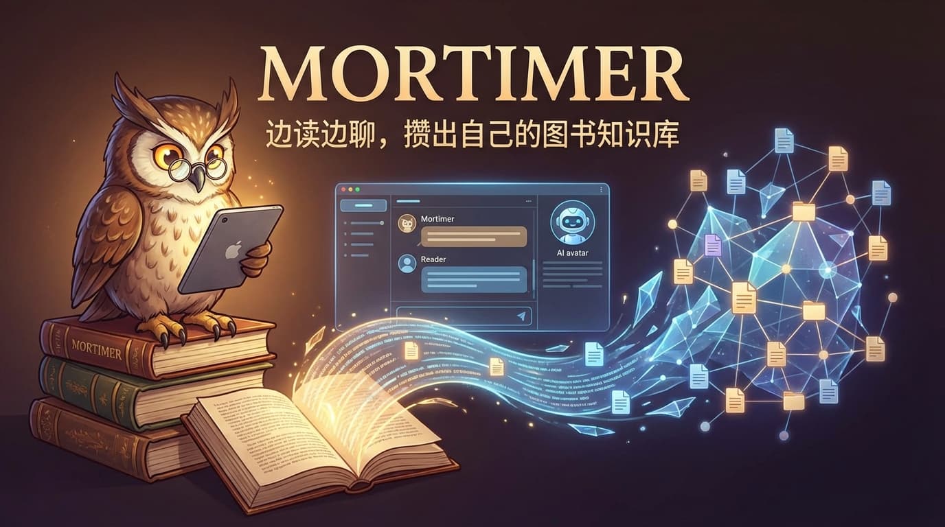 Mortimer：边读边聊，攒出自己的图书知识库